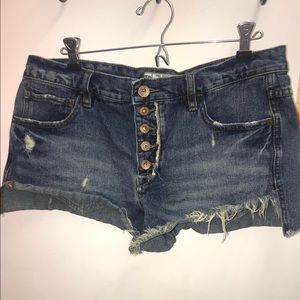 FREE PEOPLE Denim Shorts size 28
